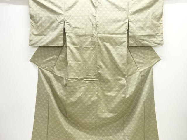 JAPANESE KIMONO / NISHIJIN OMESHI / WOVEN FLOWER